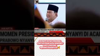 Download lagu Lagu Lampung Andahmu dinyanyikan pak Prabowo dengan begitu apik #viralvideo #presiden #prabowo #fyp mp3