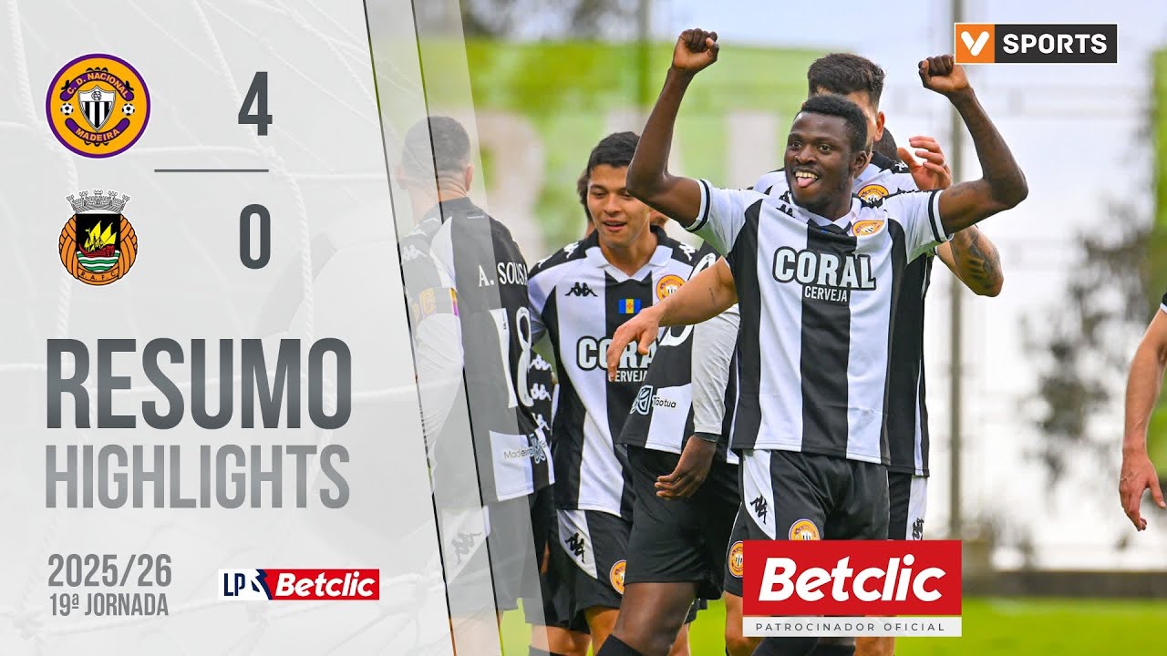 Nacional vs Rio Ave Highlights & Goals Season 2025/2026