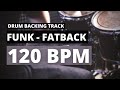 Funk Fatback Groove Backing Track | Drum Metronome | 120 BPM
