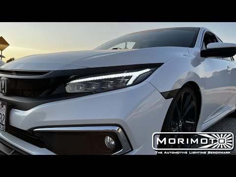 Morimoto V2 Headlight Install & Comparison to V1 | 10th Gen Civic