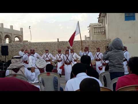 Qatar Souq Waqif spring festival | Jordanian men dance | Part II