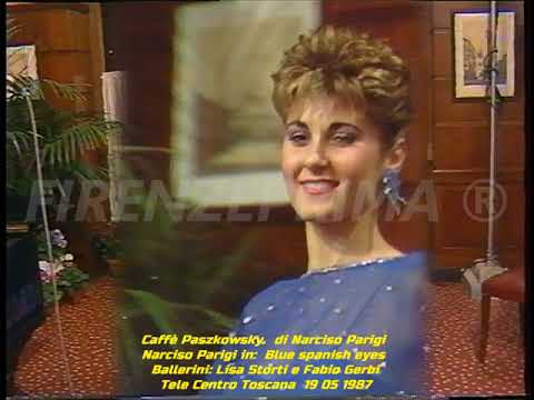 Caffè Paszkowsky. di Narciso Parigi  in Blue spanish eyes, con Lisa Storti Fabio Gerbi  TCT 19 05 87