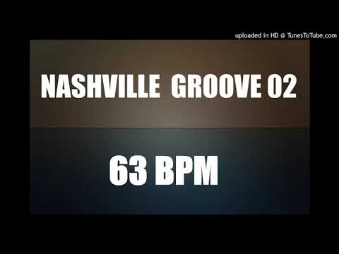 Nashville Groove 63 BPM - Drum Backing Track - Country 02