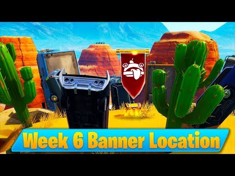 Secret Banner Location Week 6 Season 7 (Fortnite Find Secret Banner in Loading Screen 6)