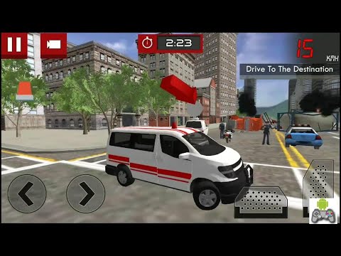 Survival Ambulance Rescue Driving - Emergency Ambulance Van Simulator 2020Gameplay Quality FHD اسعاف
