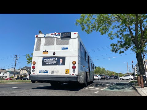 MTA Bus || Q22 Action at Seagirt Blvd & B.30th Street w/ NIS Buses Pt 7
