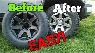 EASIEST FREE & FAST way to remove Plasti Dip from your Wheels
