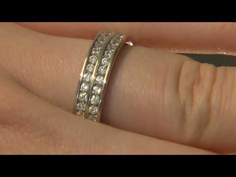 wr2040 dual channel set wedding ring