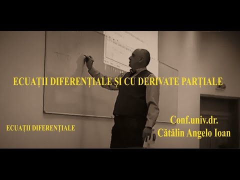 Matematica   Ecuatii diferentiale   003