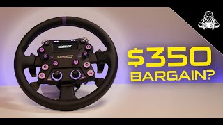 CHEAP Round Sim Racing Steering Wheel  - Conspit Apex 310 Review.