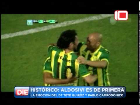 Histórico: Aldosivi es de primera