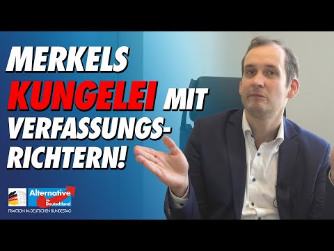 Merkels Kungelei mit Verfassungsrichtern! - Norbert Kleinwächter