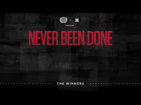 Chris Cole's Never Been Done - The Winners