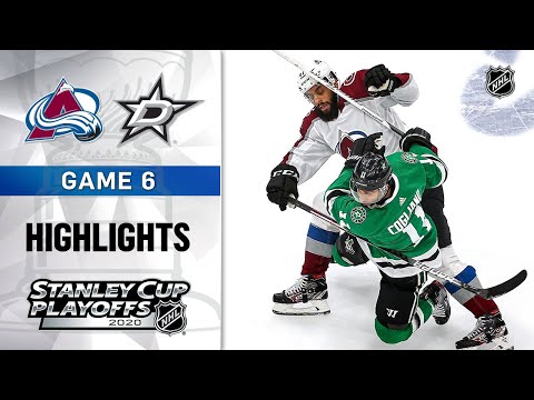 NHL Highlights | Second Round, Gm6 Avalanche @ Stars - Sept. 02, 2020