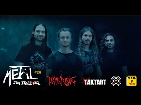 Metal zum Frühstück #23 (Band-Special: FLAME RISING #metalzumfrühstück #taktartcon #flamerising