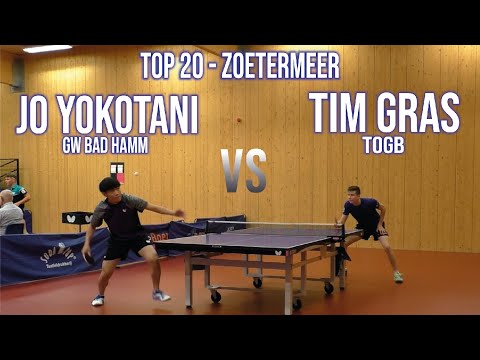 Top 20 Jo Yokotani vs Tim Gras match highlight - De Boer Maatwerk in keukens