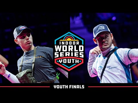Lorenzo Gubbini v Luke Menard – compound under 21 men bronze | 2023 Indoor Youth Finals