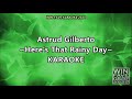 Here's that rainy day Karaoke