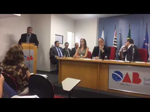 WEB TV - PALESTRA: Do Funcionamento do Tribunal de Ética e do Processo Disciplinar