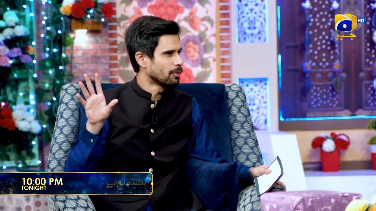 Hasna Mana Hai Promo | Ahsan Khan with Tabish Hashmi | Tonight at 10:00 PM