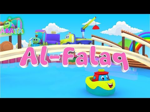 Murottal Juz Amma Al Falaq Animation 3D Learning Letters Arabic Alphabet by Abata