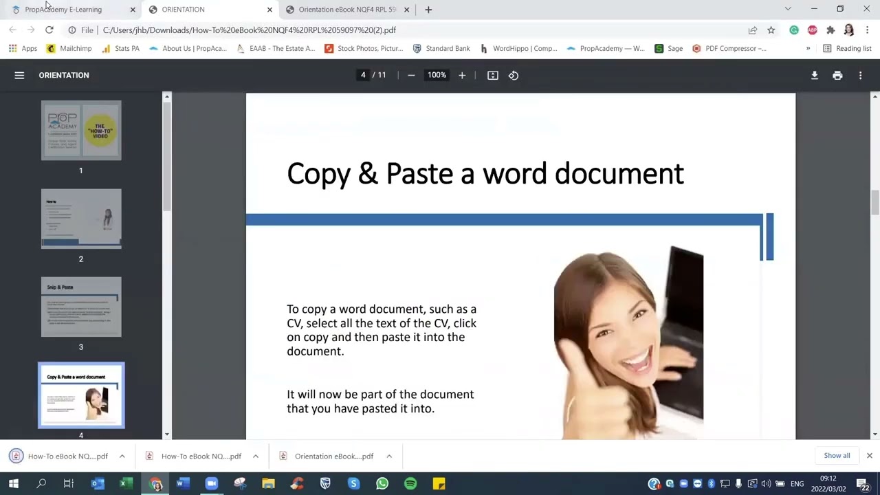How to order PropAcademy's RPL4 course