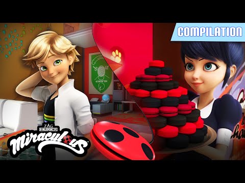 MIRACULOUS | 🐞 Compilation 🐾 | FULL EPISODES ▶️ [Chameleon - Animaestro - Bakerix] Season 3