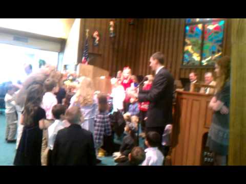 Children's story farewell to Pastor Don Gettys