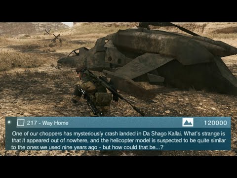 Modded MGS 5 - Way Home (Custom Side-op)