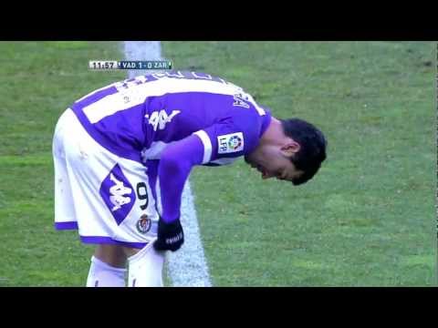 Gol de Javi Guerra (1-0) en el Real Valladolid - Real Zaragoza - HD