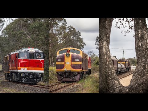 Australian EMD and ALCo: Diesels at Thirlmere