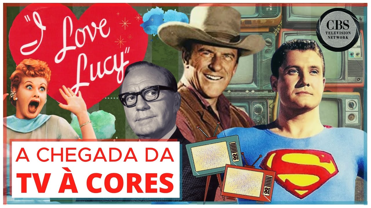 Como foi a chegada da TV À CORES? | História da TV #02