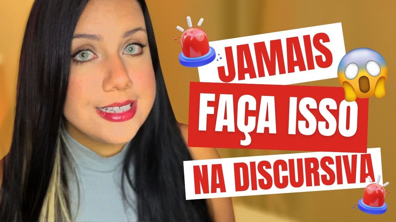 DISCURSIVA UERJ: NÃO FAÇA ISSO NA PROVA!