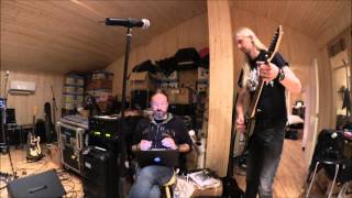 HammerFall: Rehearsal & tour of Castle Black Studios