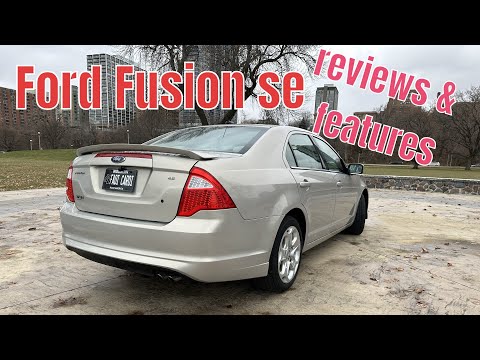 2010 ford fusion se reviews and features