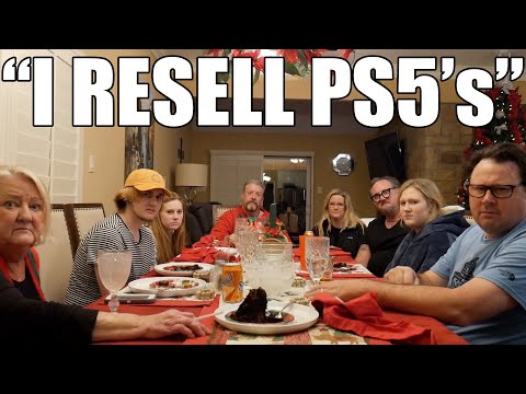 PS5 Scalper at Christmas Dinner