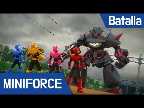 (Español Latino) Miniforce video de batalla 37