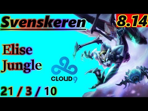Svenskeren as Elise Jungle - S8 Patch 8.14 - Full Gameplay