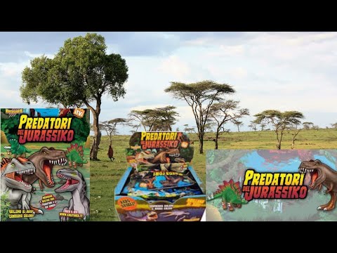 KREATUREX - PREDATORI del JURASSIKO _ apertura buste