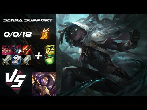 SUPPORT Senna vs Blitzcrank - EU Grandmaster Patch 25.S2.5