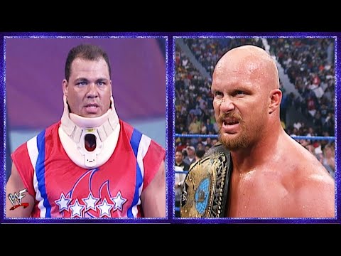 Stone Cold Vs Tajiri - Kurt Angle Returns From The Hospital!