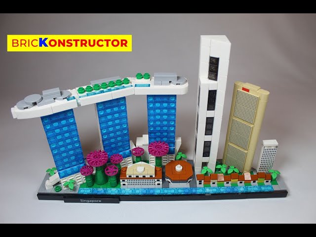 Vídeo relacionado con LEGO Architecture Singapur Kit de Construcción Creativa y Manualidades para Adultos, Maqueta para Construir de Monumentos, Colección de Ciudades, Regalo para Hombres y Mujeres 21057