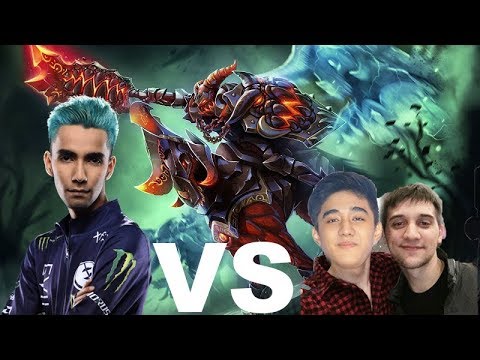 Sumail (old mid EG) vs Abed (new mid EG) + arteezy smurf