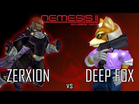 Nemesis II - Zerxion (Ganondorf) vs Deep Fox (Fox)