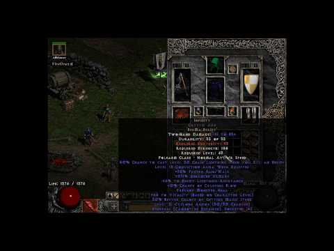 failed ethereal Infinity roll - Diablo 2
