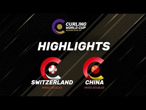 HIGHLIGHTS: Switzerland v China - Mixed Doubles - Curling World Cup Grand Final - Beijing, China