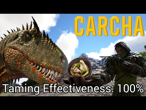 ARK: EASY CARCHARODONTOSAURUS TAME