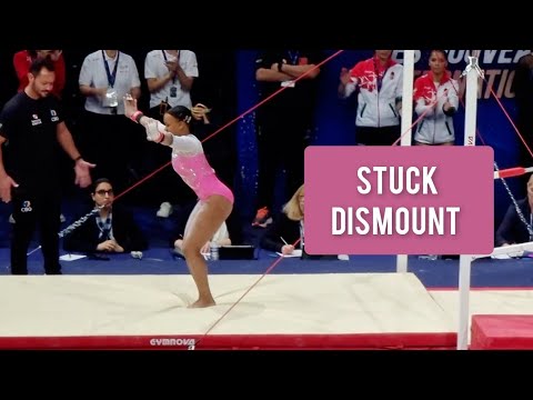 Rebeca Andrade 🇧🇷 - Uneven bars final 🥈- Paris World Cup 2022