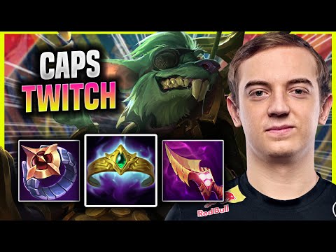CAPS TRIES TWITCH WITH NEW BUILD! - KC Rekkles Plays Vayne ADC vs Jhin! | Preseason 2022