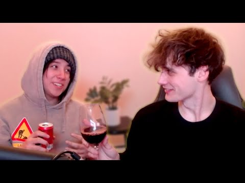 Quackity And Wilbur Soot Wine Stream 🍷